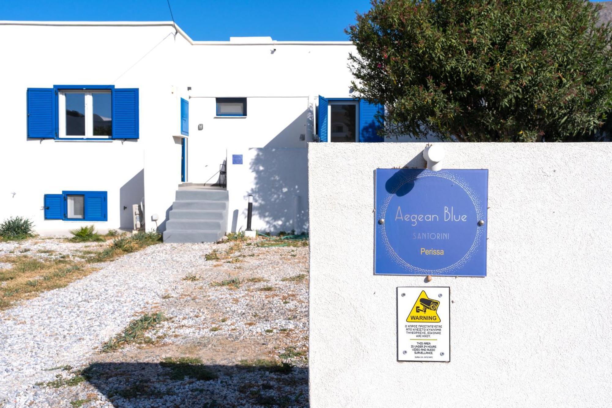 דירות Aegean Blue Santorini Perissa מראה חיצוני תמונה